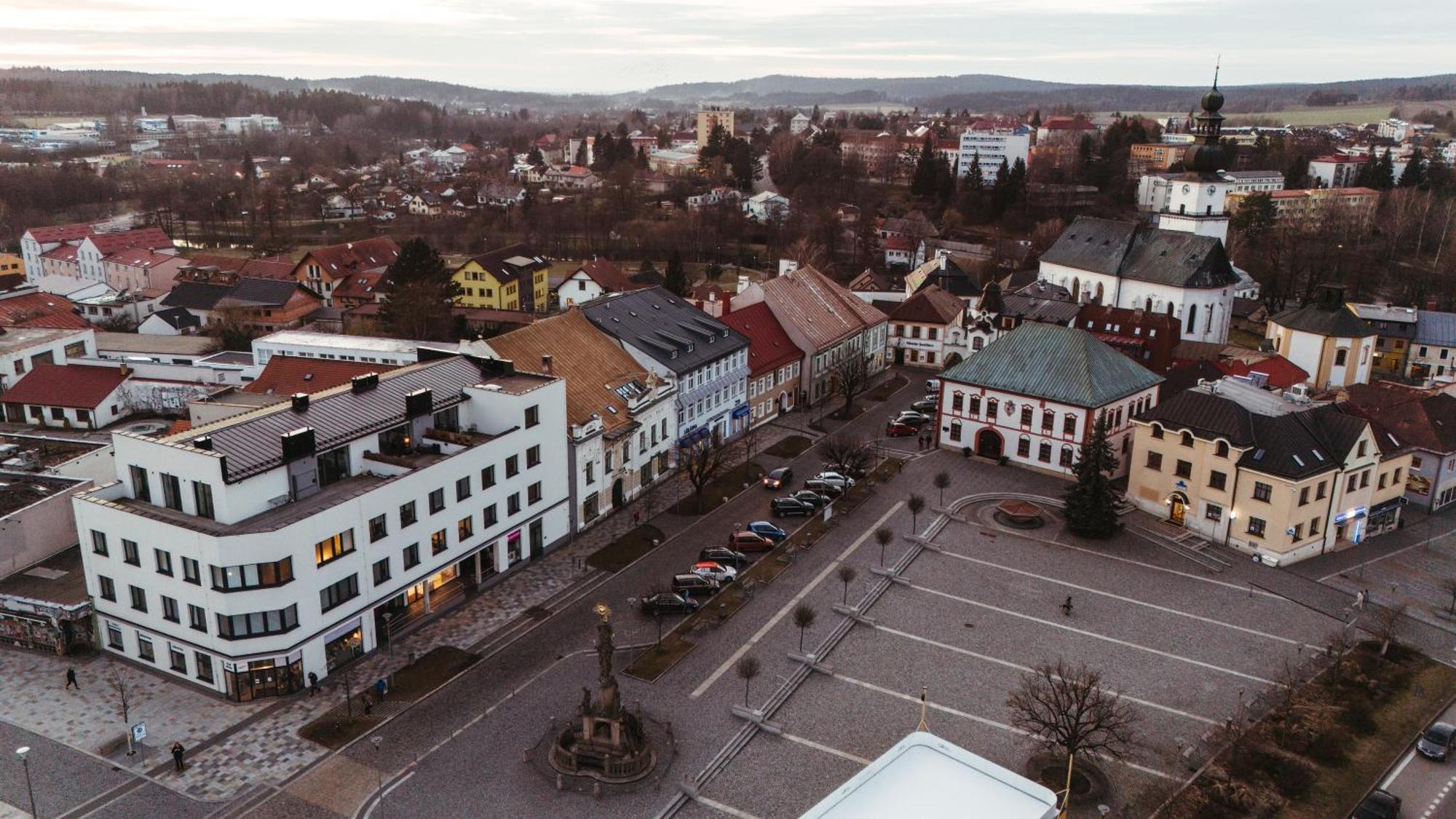 Byt 21 V Rezidenci Bily Lev Na Namesti Zdar Nad Sazavou Exterior photo